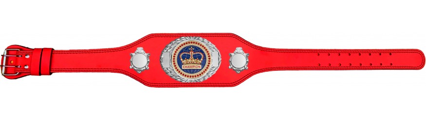 CHAMPIONSHIP BELT - BUD295/S/BLUGEM - AVAILABLE IN 4 COLOURS